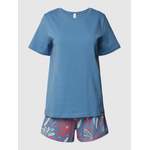 Pyjama von SKINY, in der Farbe Blau, aus Baumwolle, Vorschaubild
