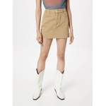 Jeansrock von Topshop, in der Farbe Beige, aus Polyester, andere Perspektive, Vorschaubild