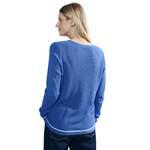 Rollkragenpullover von cecil, in der Farbe Blau, andere Perspektive, Vorschaubild