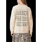 Sweatshirt von comma casual identity, in der Farbe Beige, aus Baumwolle, andere Perspektive, Vorschaubild