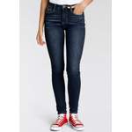 High Waist Jeans von Alife & Kickin, in der Farbe Blau, andere Perspektive, Vorschaubild