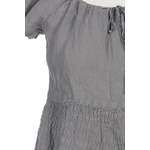 Klassische Bluse von 120%lino, in der Farbe Grau, aus Leinen, andere Perspektive, Vorschaubild
