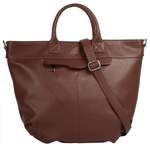 Henkeltasche von Samantha Look, in der Farbe Braun, aus Leder, andere Perspektive, Vorschaubild