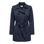 Trenchcoat von Only, in der Farbe Blau, aus Polyester, andere Perspektive, Vorschaubild