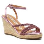 Espadrille von Gioseppo, in der Farbe Rosa, andere Perspektive, Vorschaubild