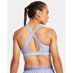 Sport-BH von Under Armour, in der Farbe Lila, aus Polyester, andere Perspektive, Vorschaubild