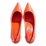High Heel Pump von Christian Louboutin, in der Farbe Orange, aus Leder, andere Perspektive, Vorschaubild