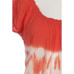 Klassische Bluse von Salsa, in der Farbe Orange, aus Viskose, andere Perspektive, Vorschaubild