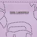 Sonstige Handtasche von Karl Lagerfeld, in der Farbe Lila, andere Perspektive, Vorschaubild