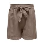 Shorts von ONLY CARMAKOMA, in der Farbe Braun, andere Perspektive, Vorschaubild