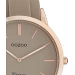 Damen-Armbanduhr von Oozoo, in der Farbe Beige, andere Perspektive, Vorschaubild