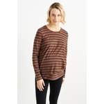 C&A Still-Langarmshirt-gestreift, der Marke C&A Mama