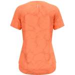 T-Shirt von Odlo, in der Farbe Orange, aus Polyester, andere Perspektive, Vorschaubild