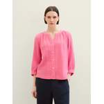 Bluse von Tom Tailor, in der Farbe Rosa, aus Baumwolle, andere Perspektive, Vorschaubild
