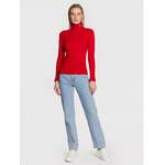 Rollkragenpullover von Calvin Klein Jeans, in der Farbe Rot, andere Perspektive, Vorschaubild