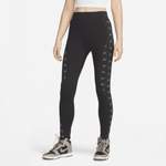 Sportleggings von Nike, in der Farbe Schwarz, aus Polyester, andere Perspektive, Vorschaubild