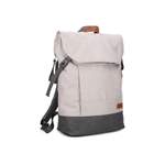 Freizeitrucksack von Zwei, in der Farbe Beige, aus Polyester, andere Perspektive, Vorschaubild