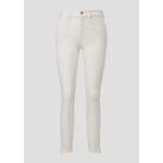 Push-Up Jeans von QS, in der Farbe Weiss, aus Polyester, Vorschaubild