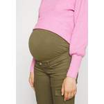 Cargohose von ONLY MATERNITY, in der Farbe Grün, andere Perspektive, Vorschaubild