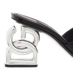 High Heel Pump von Dolce&Gabbana, in der Farbe Schwarz, aus Leder, andere Perspektive, Vorschaubild
