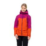 Skijacke von Jack Wolfskin, in der Farbe Orange, andere Perspektive, Vorschaubild