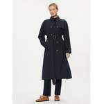 Trenchcoat von Tommy Hilfiger, in der Farbe Blau, aus Polyester, andere Perspektive, Vorschaubild