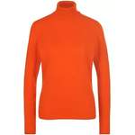 Rollkragenpullover von include, in der Farbe Orange, aus Schurwolle, andere Perspektive, Vorschaubild