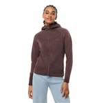 Fleecejacke von Jack Wolfskin, in der Farbe Lila, aus Fleece, andere Perspektive, Vorschaubild