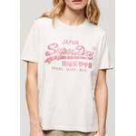 T-Shirt von Superdry, in der Farbe Lila, aus Jersey, andere Perspektive, Vorschaubild