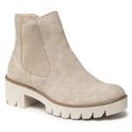 Chelsea-Boot von Rieker, in der Farbe Beige, aus Textil, andere Perspektive, Vorschaubild