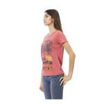 T-Shirt von Trussardi, in der Farbe Rosa, aus Baumwolle, andere Perspektive, Vorschaubild
