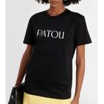 T-Shirt von Patou, in der Farbe Schwarz, andere Perspektive, Vorschaubild