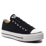 Hallenschuhe von Converse, in der Farbe Schwarz, aus Polyester, andere Perspektive, Vorschaubild