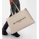 Shopper von Givenchy, in der Farbe Beige, aus Textil, andere Perspektive, Vorschaubild