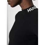 Strickkleid von HUGO, in der Farbe Schwarz, andere Perspektive, Vorschaubild