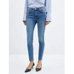 Jeans von Mango, in der Farbe Blau, aus Polyester, andere Perspektive, Vorschaubild