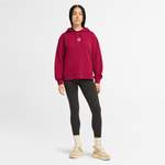 Hoodie von Timberland, in der Farbe Rot, aus Polyester, andere Perspektive, Vorschaubild