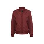 Bomberjacke von Urban Classics, in der Farbe Rot, aus Nylon, andere Perspektive, Vorschaubild