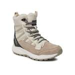 Snowboot von Merrell, in der Farbe Beige, aus Leder, andere Perspektive, Vorschaubild