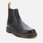 Chelsea-Boot von Dr. Martens, in der Farbe Schwarz, aus Baumwolle, andere Perspektive, Vorschaubild