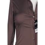 Klassische Bluse von caliban, in der Farbe Braun, andere Perspektive, Vorschaubild