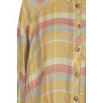 Klassische Bluse von Urban Outfitters, in der Farbe Gelb, aus Viskose, andere Perspektive, Vorschaubild