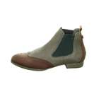 Chelsea-Boot von Think, in der Farbe Grau, aus Leder, andere Perspektive, Vorschaubild