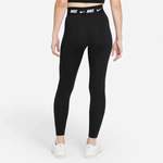 Sportleggings von Nike, in der Farbe Schwarz, aus Polyester, andere Perspektive, Vorschaubild