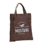 Schultertasche von mustang, in der Farbe Braun, aus Leder, andere Perspektive, Vorschaubild