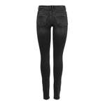 Push-Up Jeans von Only, in der Farbe Schwarz, aus Baumwolle, andere Perspektive, Vorschaubild