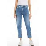 High Waist Jeans von Replay, in der Farbe Blau, andere Perspektive, Vorschaubild