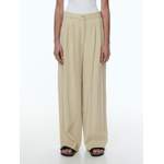 Hose von EDITED, in der Farbe Beige, aus Polyester, andere Perspektive, Vorschaubild