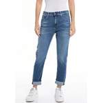 Boyfriend-Jeans von Replay, in der Farbe Blau, Vorschaubild