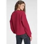 Sweatshirt von Herrlicher, in der Farbe Rot, aus Baumwolle, andere Perspektive, Vorschaubild